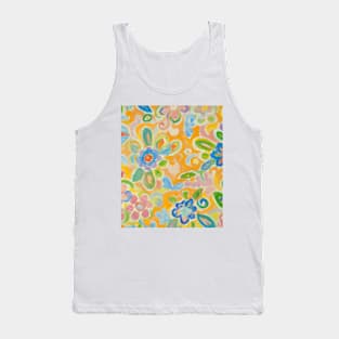 Flower pattern Tank Top